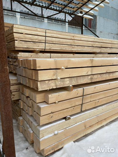 Брус обрезной 200х200х6000мм от производителя