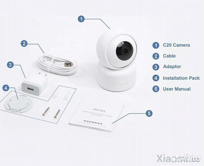 IP-Камера Xiaomi imilab С20 360