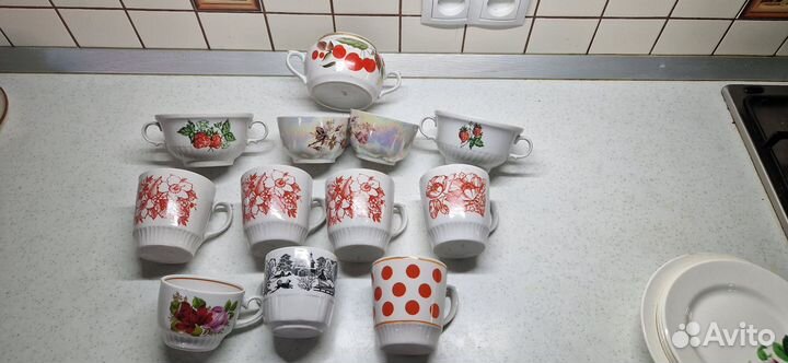 Стаканы тонкие СССР