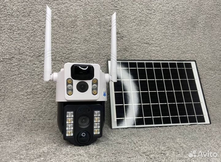 Камера видеонаблюдения 4G на солнечной батарее