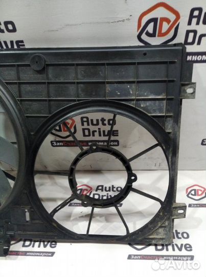 Диффузор с вентилятором Volkswagen Golf plus BSE