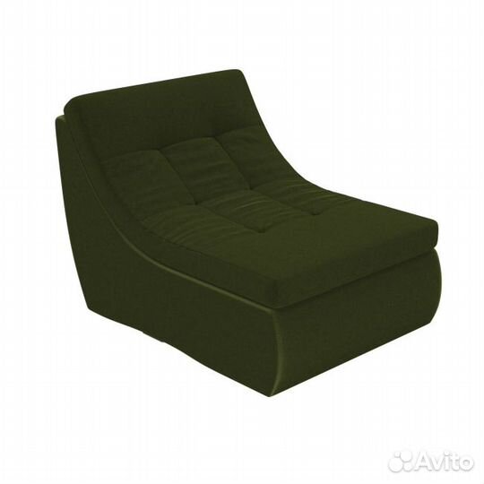 Модуль Холидей Кресло микровельвет зеленый
