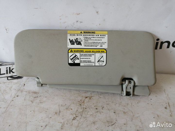 Козырек солнцезащитный левый Mercedes Gl X164