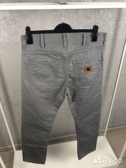 Джинсы Carhartt (Slim Pant) 31x34 с лого