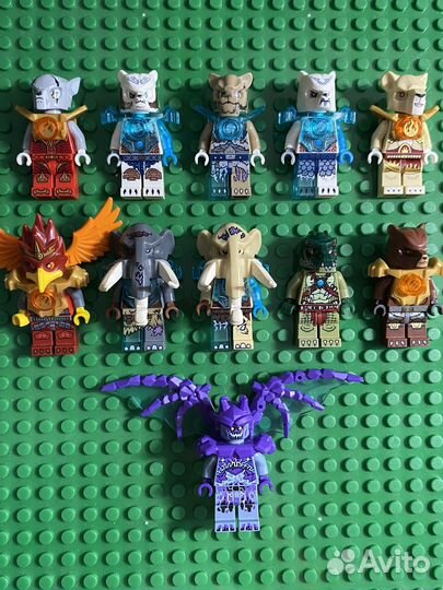 Lego super herous, ninjago, chima