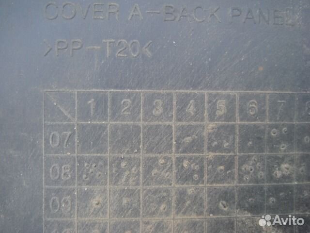 Шевроле Лачетти Накладка зад панели Lacetti