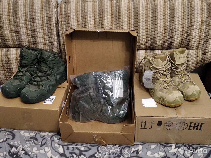 Ботинки военные тактические lowa