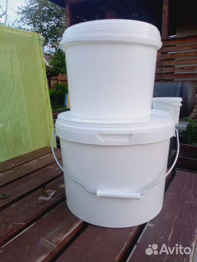 Ведра пластиковые