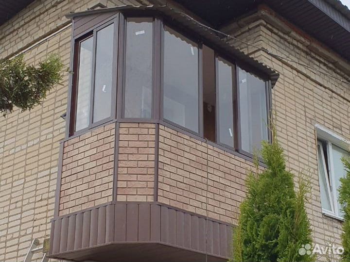 Остекление балконов