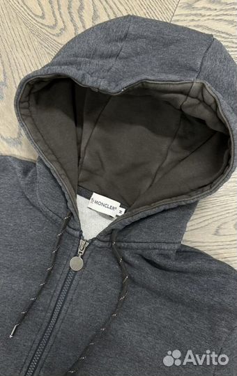 Кофта мужская Moncler с капюшоном M р. Оригинал