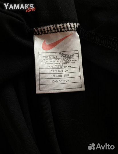Футболка Nike x Stussy черная (XL)