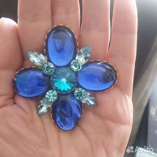 Винтажная брошь США