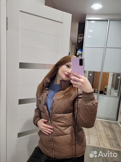 Куртка из экокожи