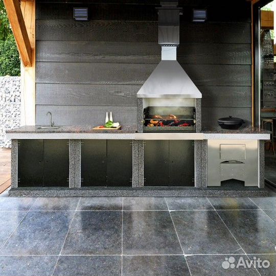 Печь под казан для барбекю Stimlex Anna Gray Light