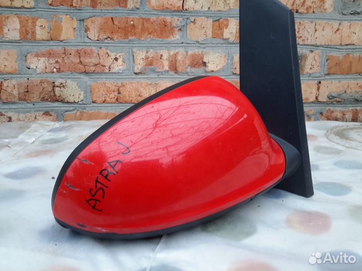 Зеркало правое опель астра j