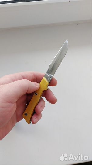 Складной нож ручной работы финка складная