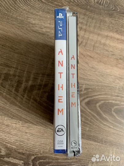 PS4 Anthem Limited Steelbook Edition