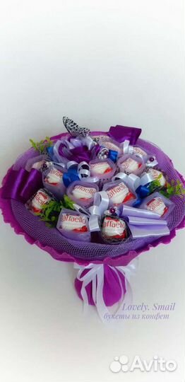 Букеты из конфет на заказ. Цена договорная