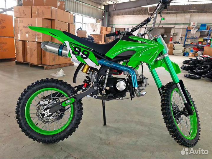 Питбайк 125 кубов колеса 17/14