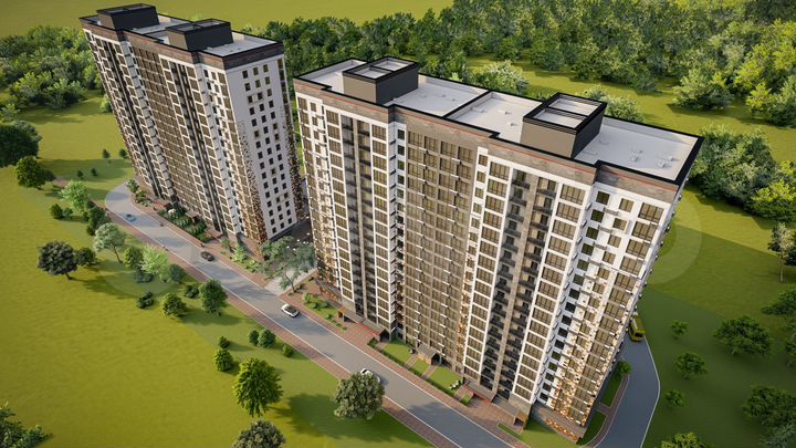 3-к. квартира, 88,7 м², 15/17 эт.