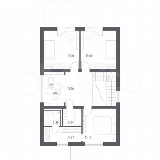 Дом 151 м² на участке 6,8 сот.