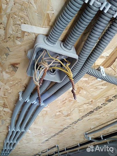 Услуги электрика электромонтажные работы электрик