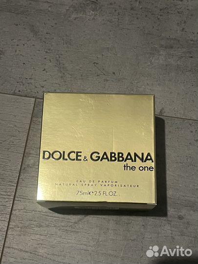 Dolce gabbana the one