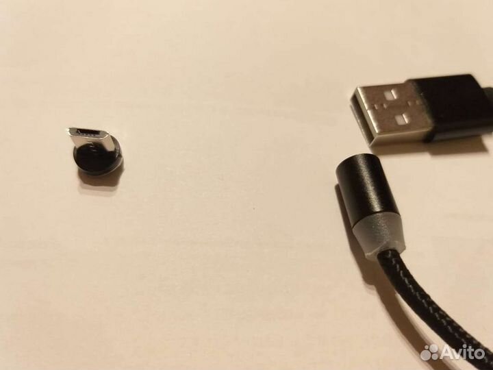 Магнитный кабель для зарядки Android и Apple