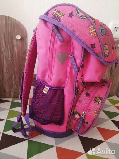 Рюкзак школьный Lego Friends, розовый