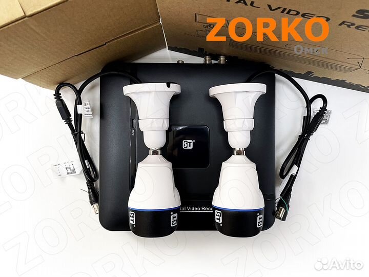 Видеонаблюдение - набор 2 камеры (Продажа Монтаж)