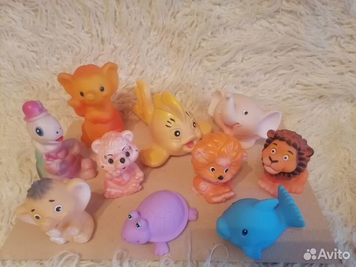 Резиновые игрушки СССР