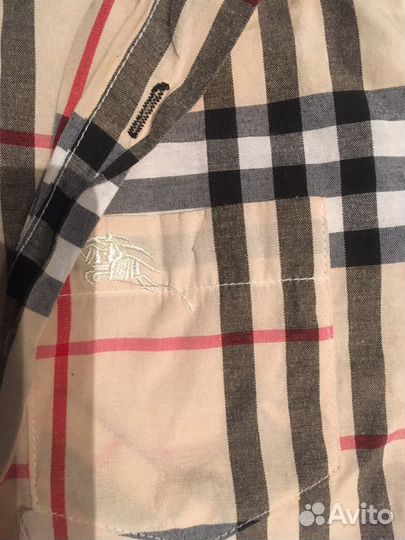 Burberry рубашка 110р