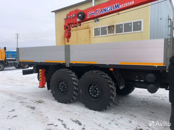 Бортовая платформа алюминиевая камаз