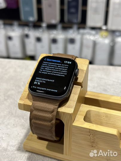 Apple Watch 5 44mm Space Grey Отличные