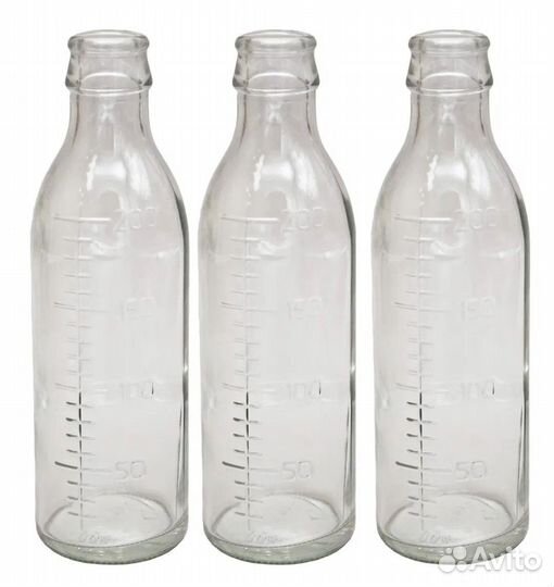 Бутылка стеклянная 0,2