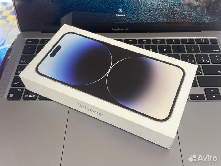 Коробка Оригинал iPhone 14 Pro Max Silver