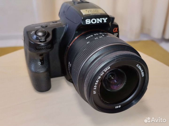 Зеркальный фотоаппарат sony alpha 37