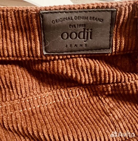 Вельветовые джинсы Oodji 40