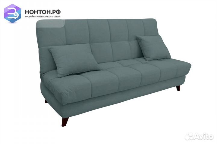 Диван книжка Куба темно-серый