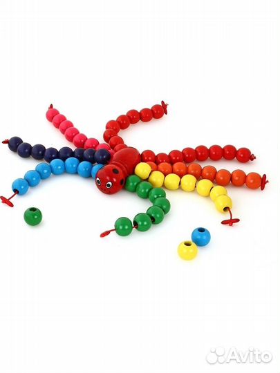 Развивающая игрушка Mapacha «Паук Бусиног», 42 см