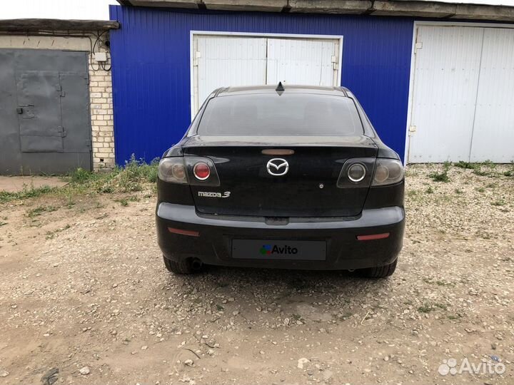 Mazda 3 1.6 МТ, 2006, битый, 220 000 км