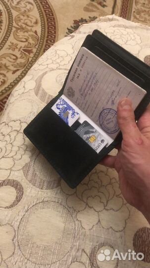 Обложка для 2 паспорта аатодокументов и карт