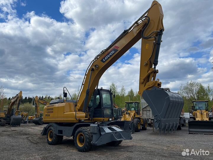 Колёсный экскаватор Foton Lovol FP215W, 2024