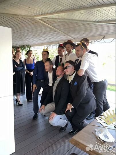 Аренда фотобудки на свадьбу юбилей