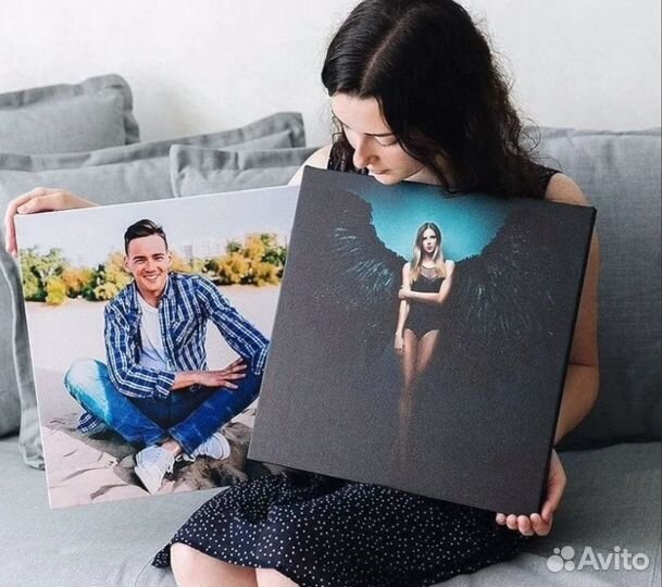 Портрет на холсте по фотографии