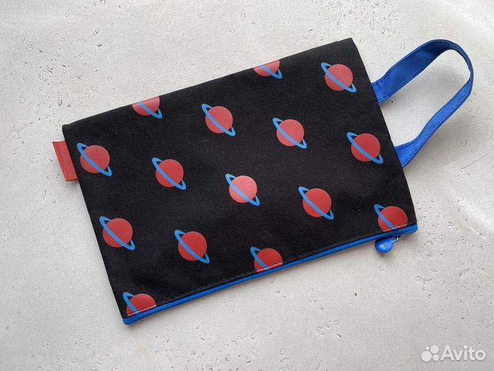 Сумка для планшета, клатч с планетами