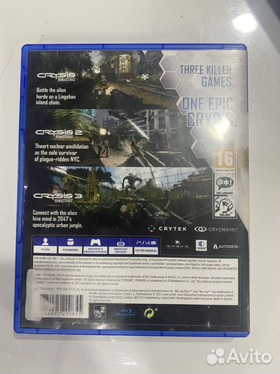 Crysis trilogy ps4