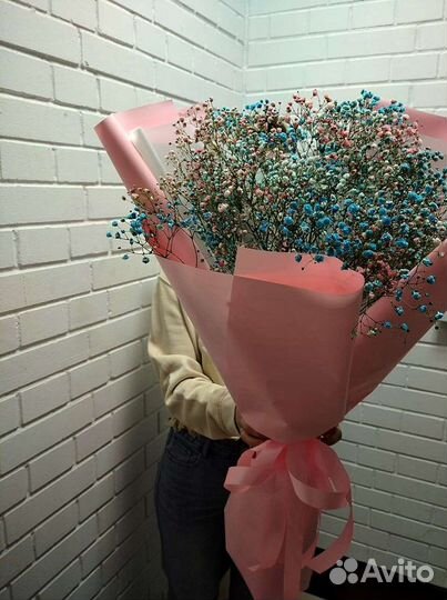 Букет из гипсофилы