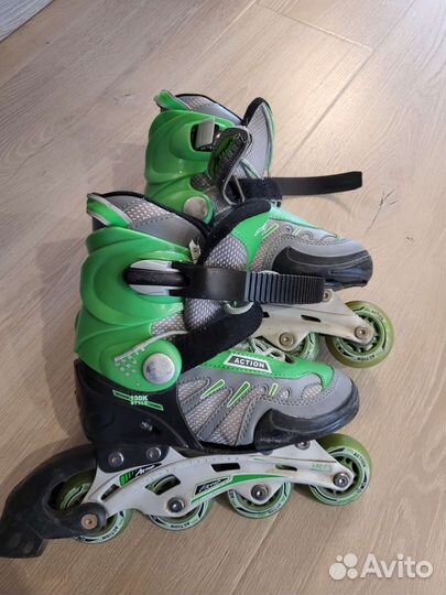 Роликовые коньки детские раздвижные