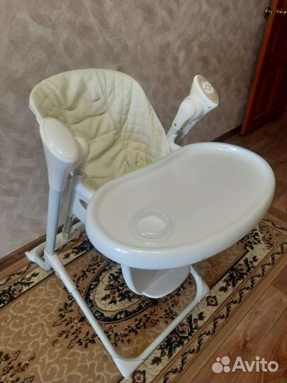 Стульчик для кормления с электрокачелей